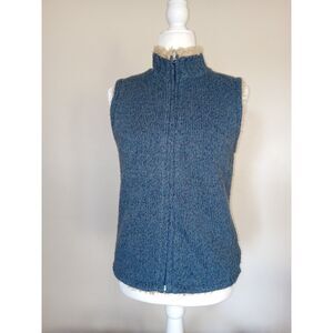 Guide Series XS Blue Sherpa Lined Sweater Vest